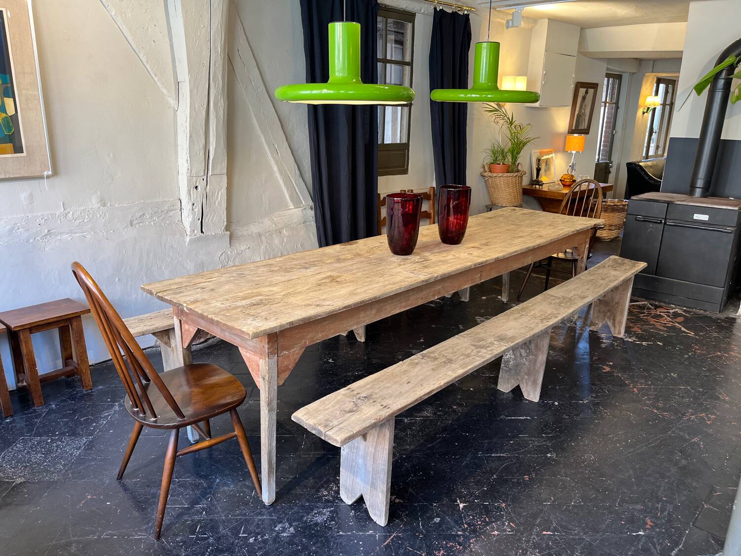 Large farmhouse table
