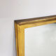Miroir rectangulaire en laiton vintage