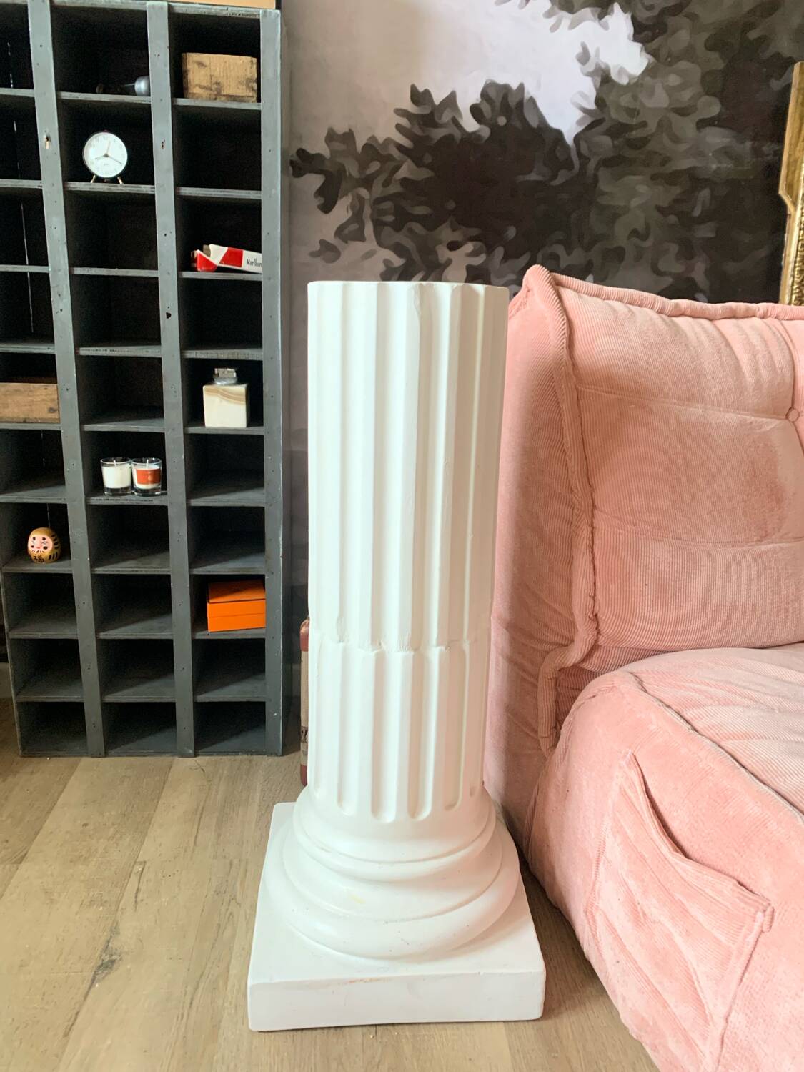 Vintage ceramic column