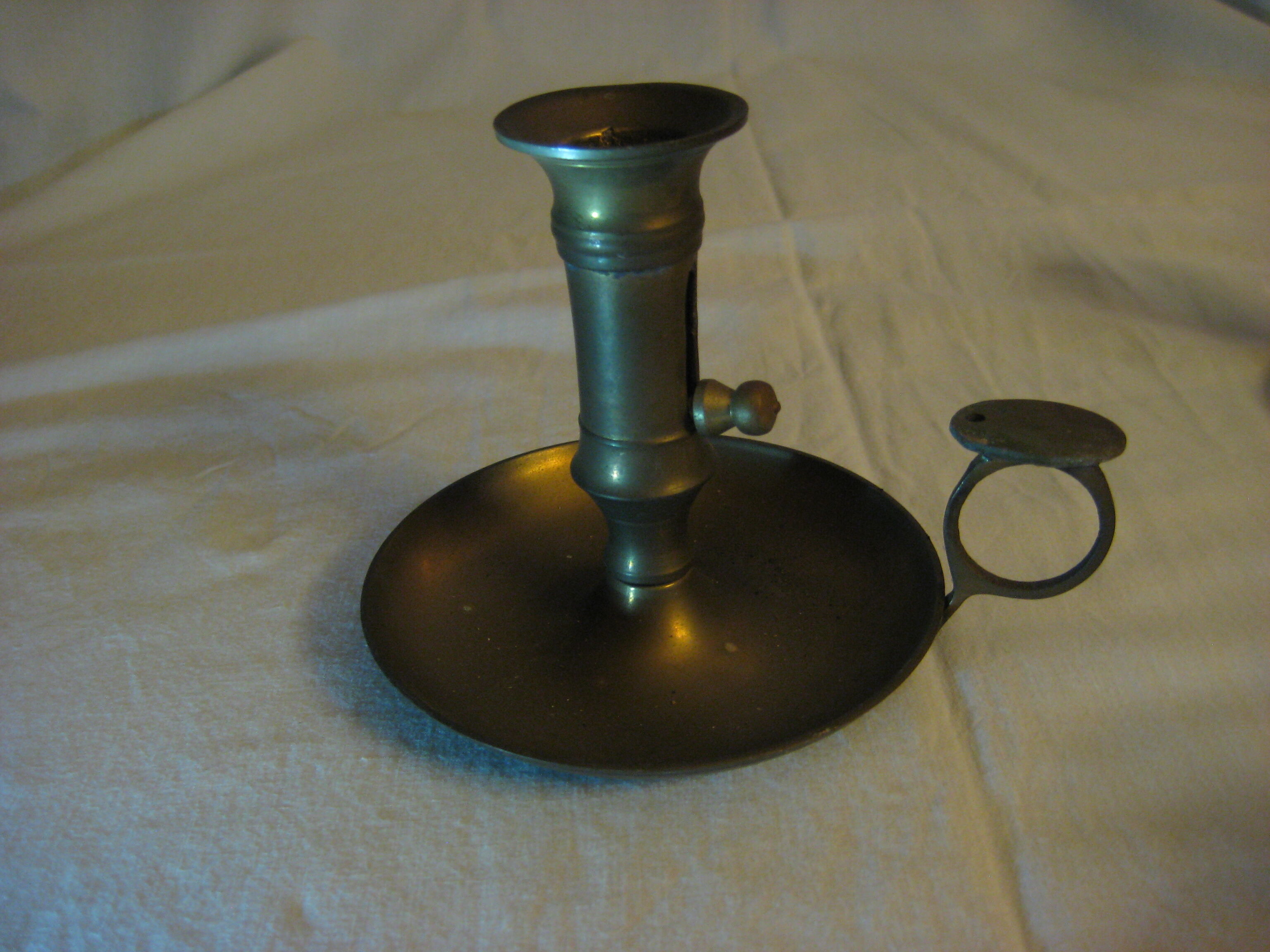 Brass candlesticks