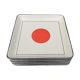 Lot of 6 square plates model Tokyo by Gien H2