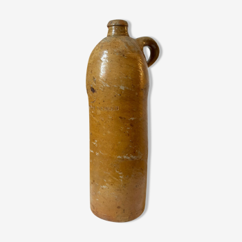 Ancienne bouteille en grès allemand Herzogthum Nassau Selters - début du 19ème siècle