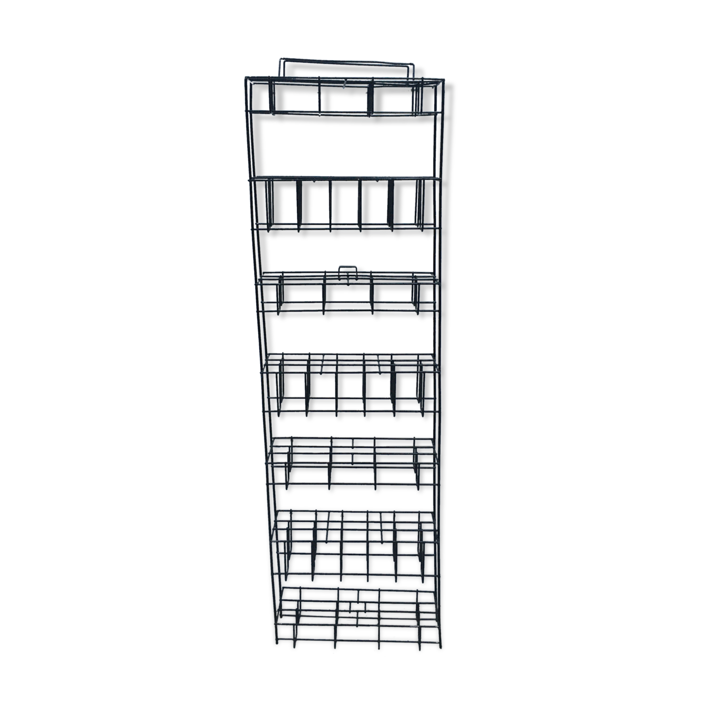 Double black postcard holders to ask