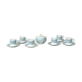 Wedgwood Florentine turquoise porcelain coffee service