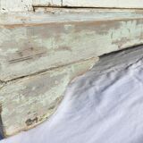 White patinated wardrobe