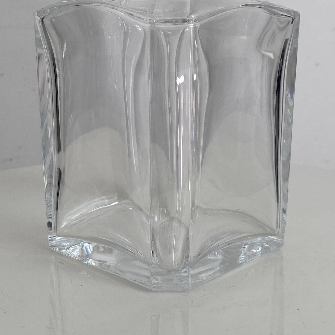 Carafe en cristal vintage