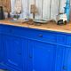 Blue buffet
