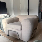 Italian tubular club armchair 1970