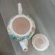 Antique slip teapot