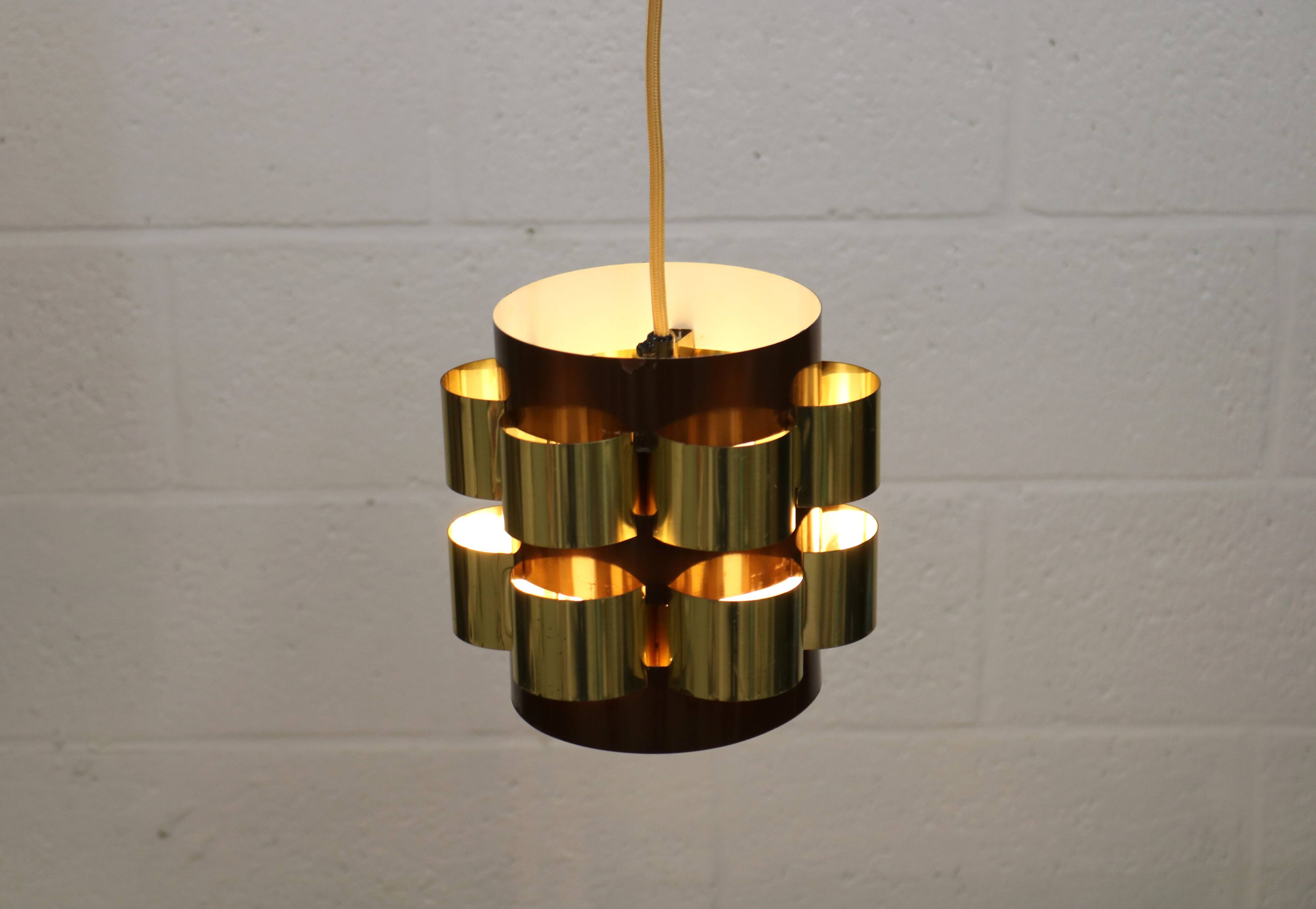 classic mid-century pendant lamp *** Werner Schou *** Coronell Elektro