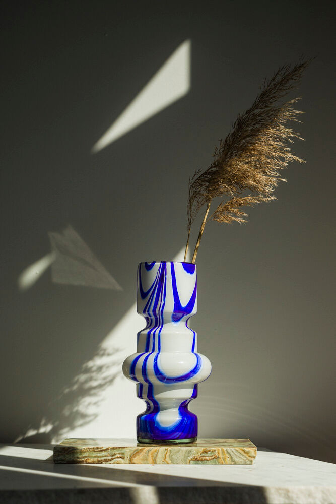 Vase en verre de Murano par Carlo Moretti