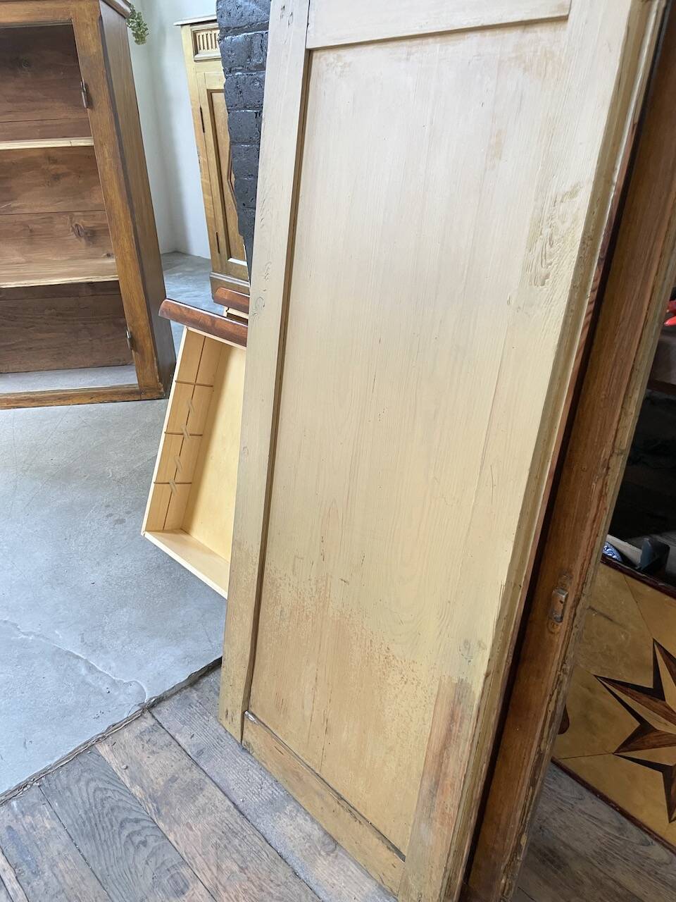 Two-body grocery cabinet, 1900