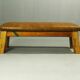 Leather Bench, 1950s II