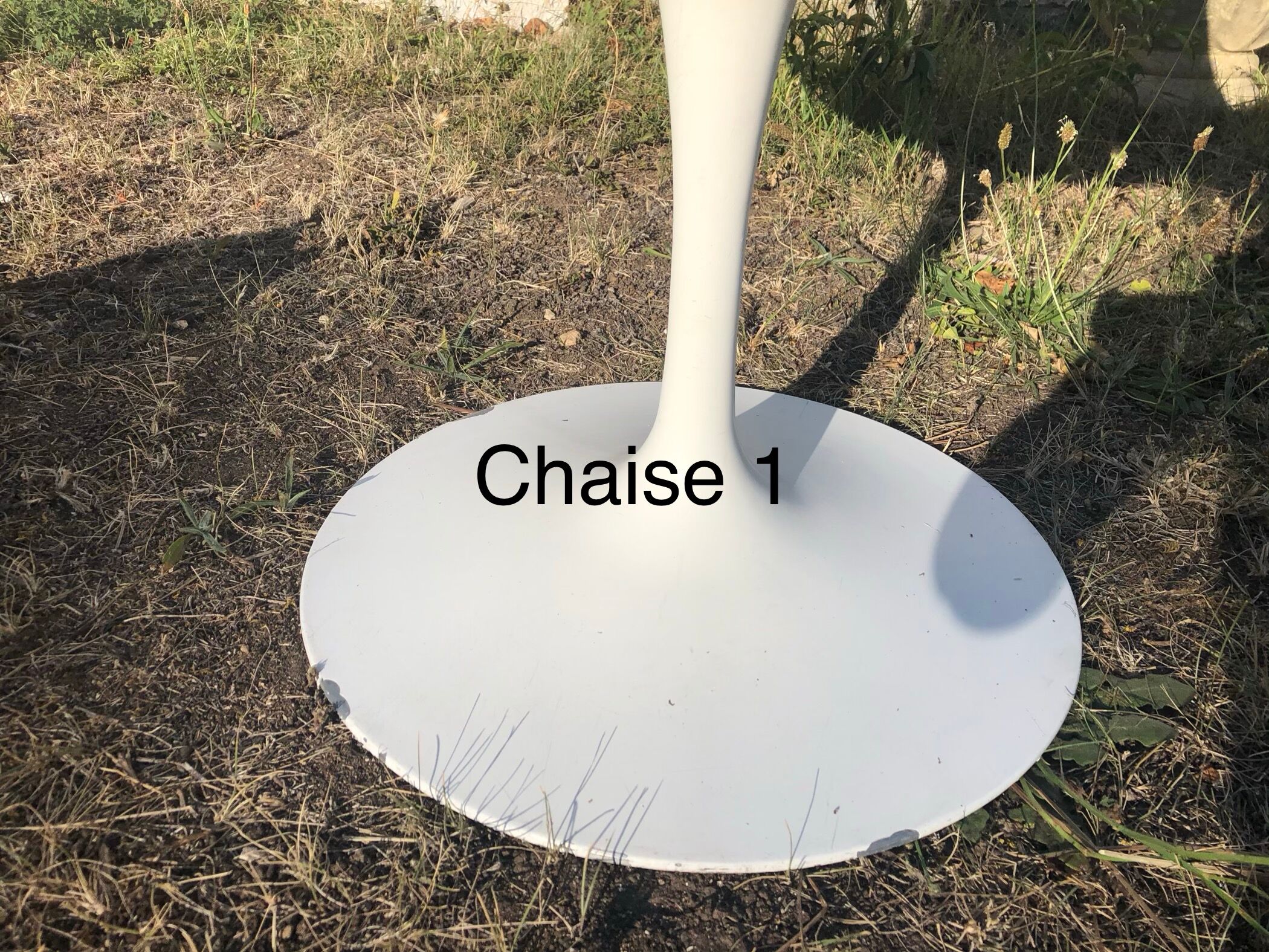 Ste of 5 "Tulip chairs" by Eero Saarinen for Knoll in the late 1950s