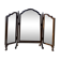 Miroir psyché triptyque en acajou