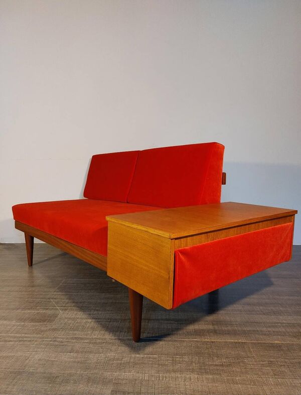 Canapé daybed Svanette par Ingmar Relling,  Vintage Scandinave 1960s