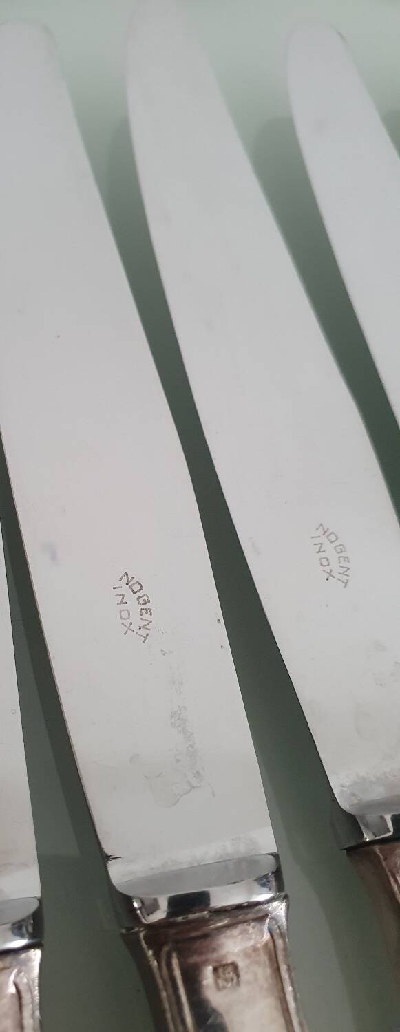 François Frionnet Art Deco silver-plated cutlery set