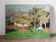 Landscape with goat, signed Lagrange.