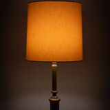Hollywood Regency Gilded Brass Table lamp 1970s France