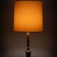 Hollywood Regency Gilded Brass Table lamp 1970s France