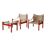 Safari Armchairs by Erik Wörtz