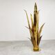 Brass Aloe Vera floor lamp by Bottega Gadda, 1970s