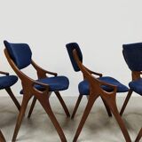 Danish vintage design dining chairs Hovmand Olsen