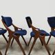 Danish vintage design dining chairs Hovmand Olsen