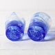 Set of 2 Kosta Boda Blue Shot Glasses 'Mine' by Ulrica Hydman Vallien