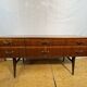 Mid-century retro vintage tola wood sideboard by Meredew, designed by Alpho
