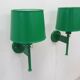 Pair of Scandinavian wall lights Luxus by Uno and Östen Kristiansson