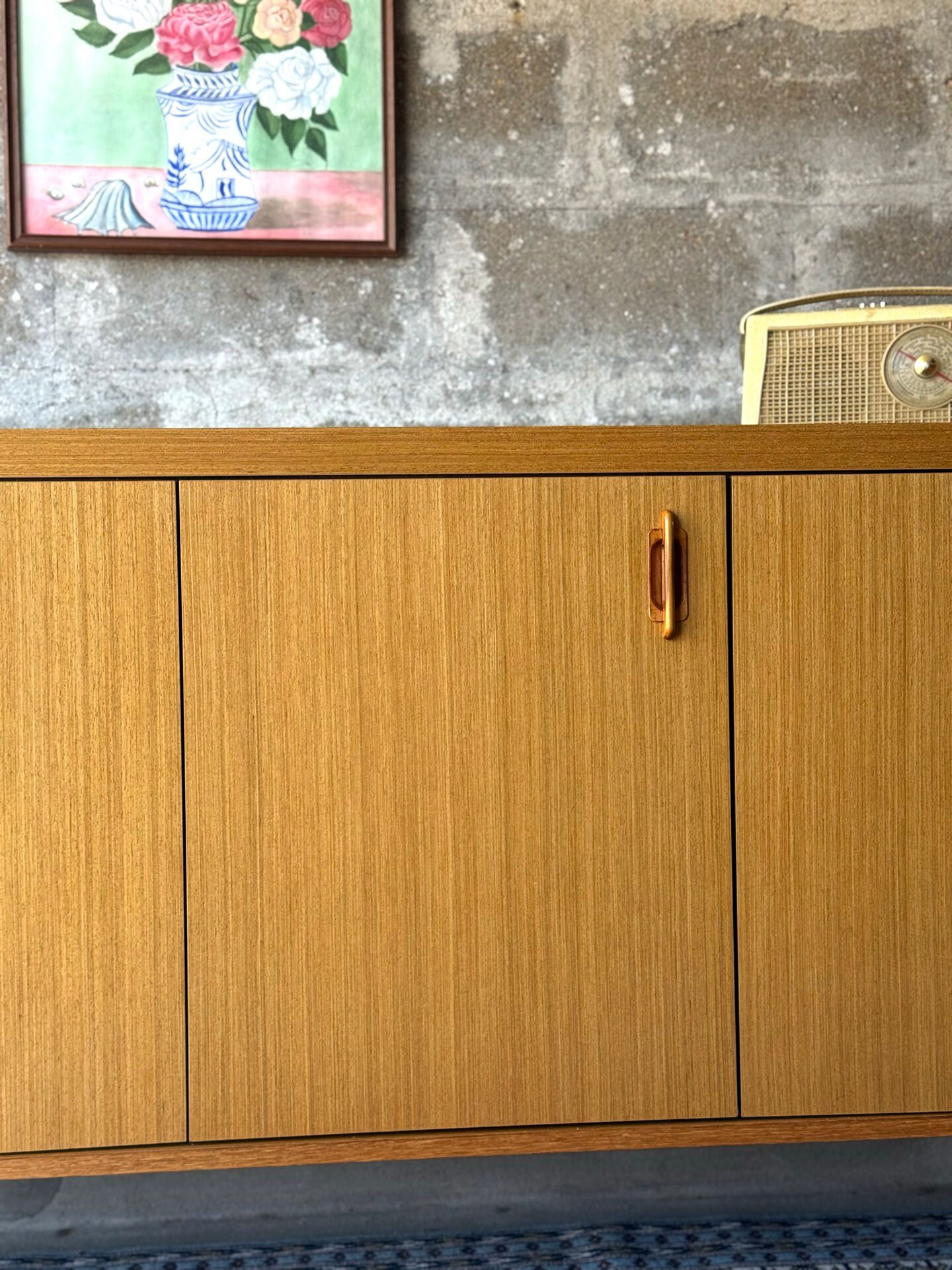 Enfilade scandinave vintage en teck, 1970