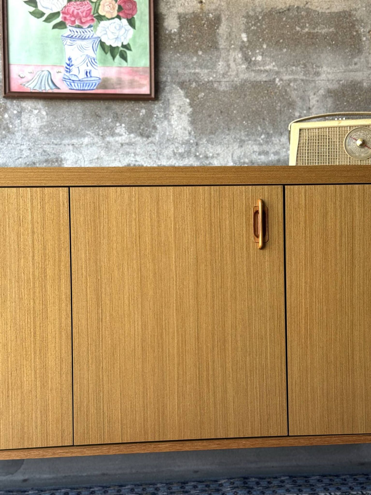 Enfilade scandinave vintage en teck, 1970