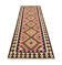 Handmade afghan kilim runner rug 100x279cm