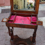 Dressing table empire 19th cty style in mahogany