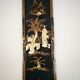 Chinese wooden paintings inlaid with stones