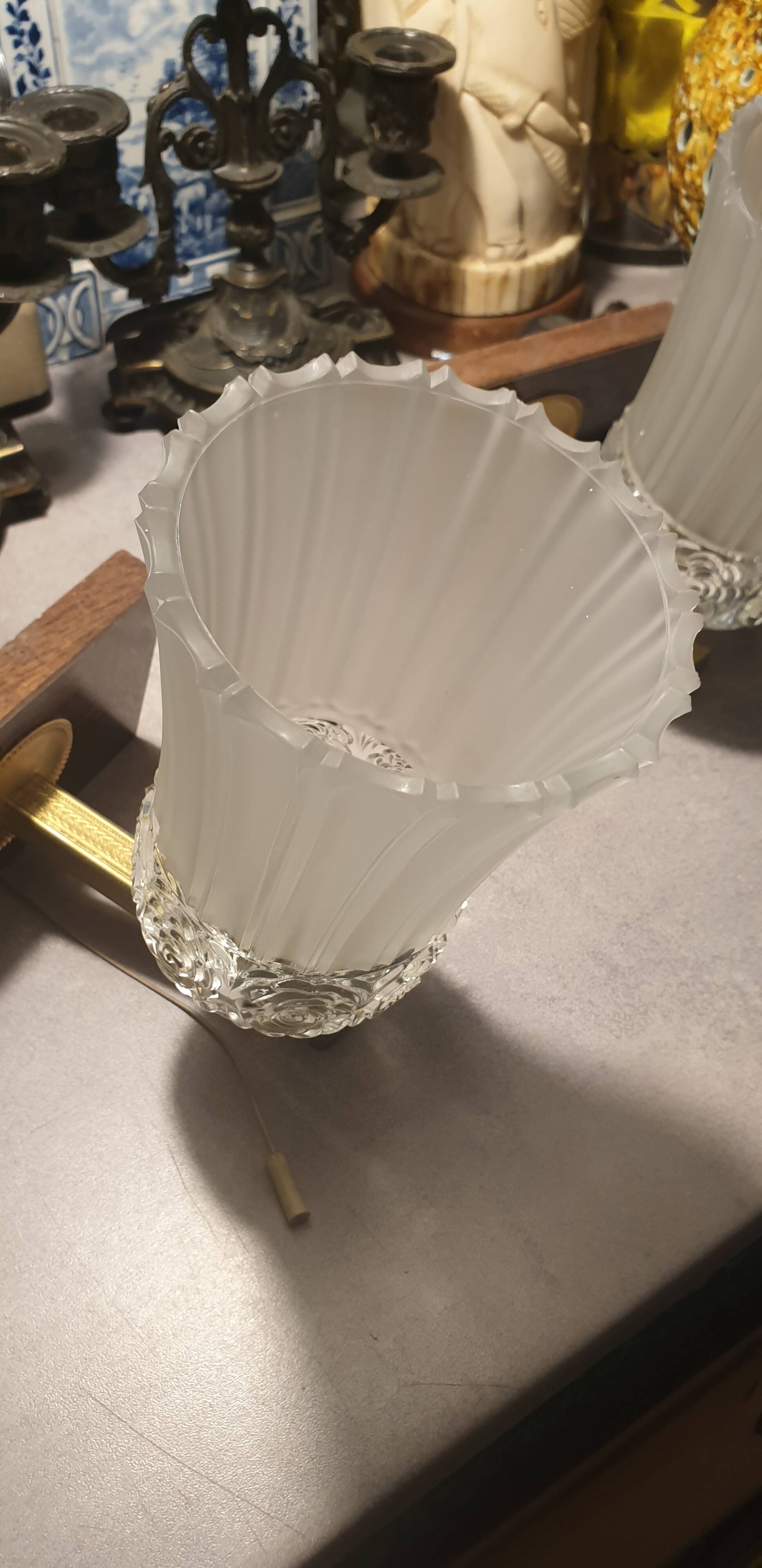 Pair of Art Deco wall lights