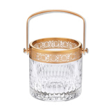 THISTLE OR GOLD HANDLE ICE BUCKET