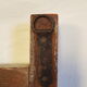 Old mirror claustras in Burmese teak