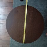 Gueridon, turned wooden side table