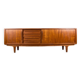 Rare - Grande enfilade danoise en teck par Arne Vodder editée par Vamo Sanderborg - 240cm - Années 60