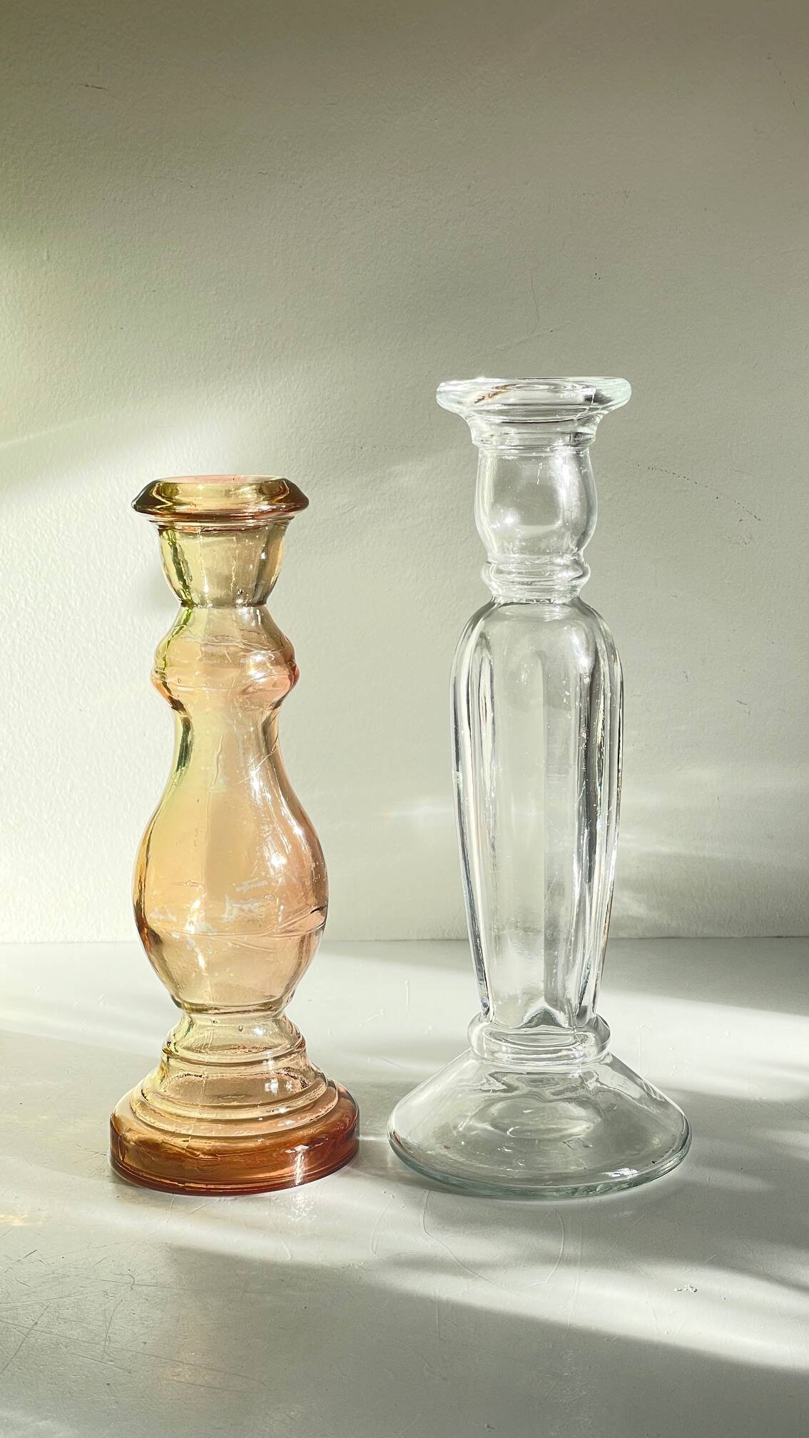 CANDLESTICK GLASS