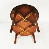 Table basse ronde du milieu du siècle, Remploy, Royaume-Uni, années 1960