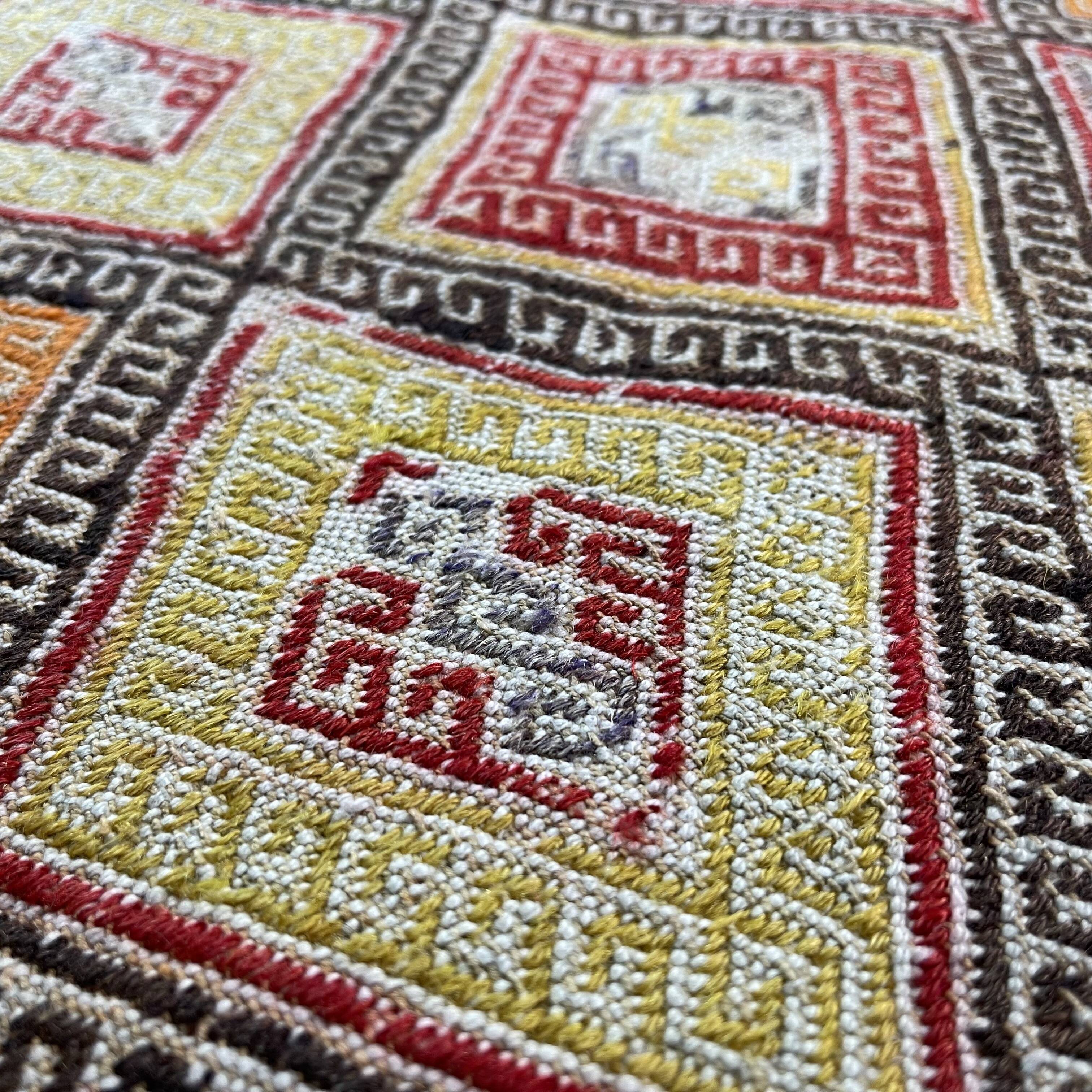 Tapis kilim turc vintage 84 x 50 cm