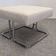 Low stool or tubular ottoman Space Age, France around 1970