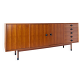 Buffet en teck de style mid-century moderne par George Coslin pour Faram, Italie, années 1960.