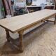 Oak farm table