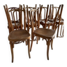 Lot de chaises Thonet