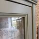 Bronze green display cabinet bookshelf