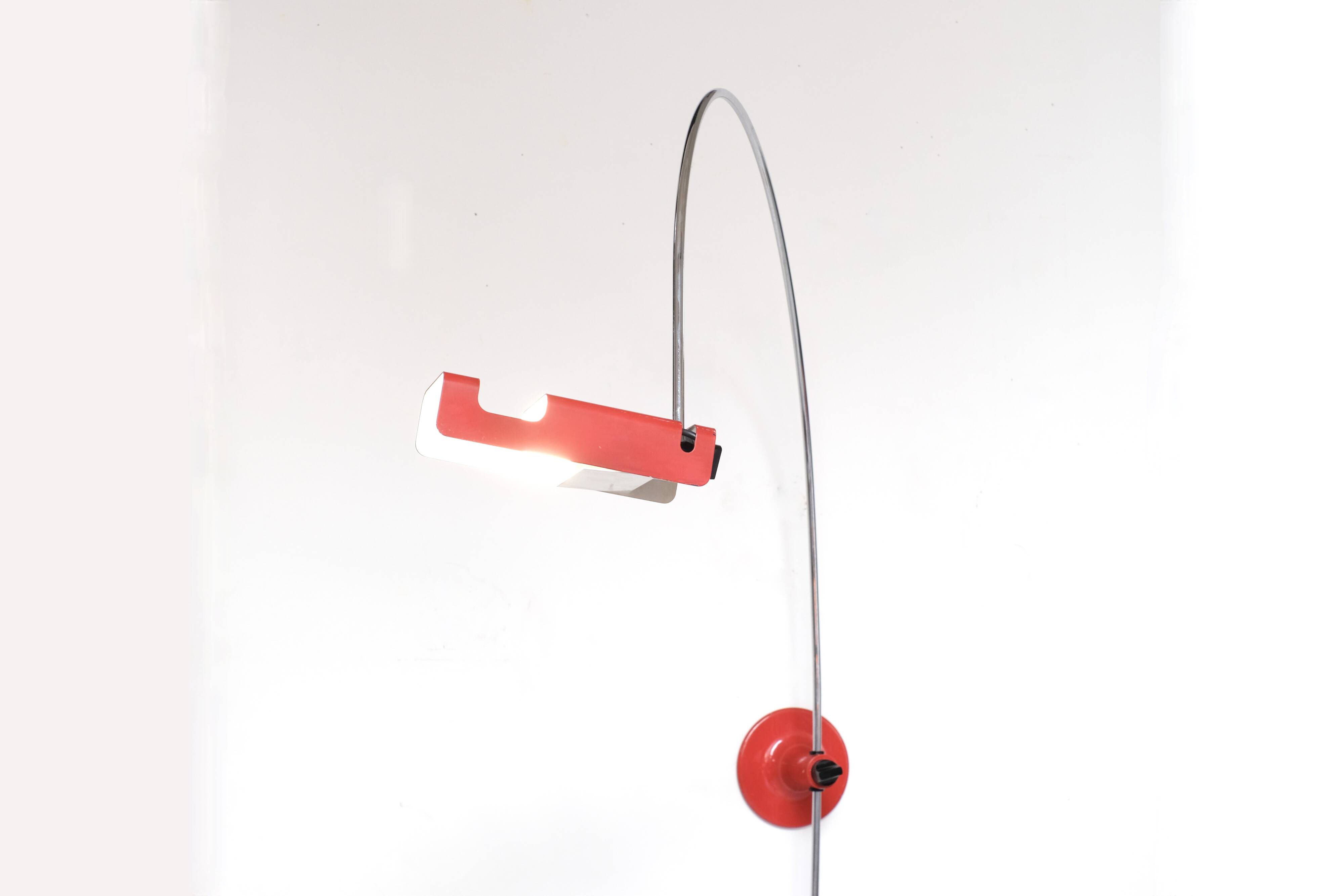 Spider Wall Lamp by Joe Colombo for Oluce - 1960s